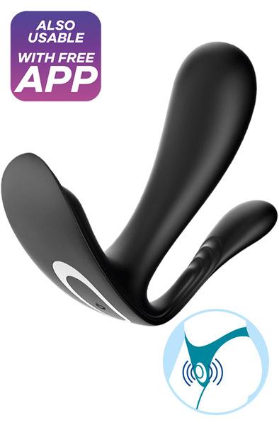 Satisfyer Top Secret+ Black G-punktsvibrator