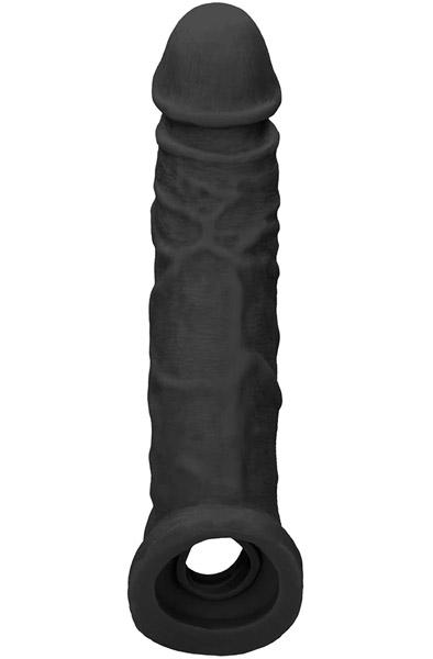 Penis Sleeve Black 20 cm Penisöverdrag