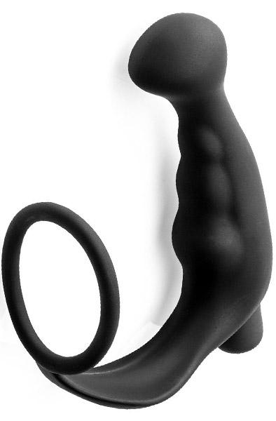 Multi Pleasure Anal Massager With Cockring Prostatavibrator