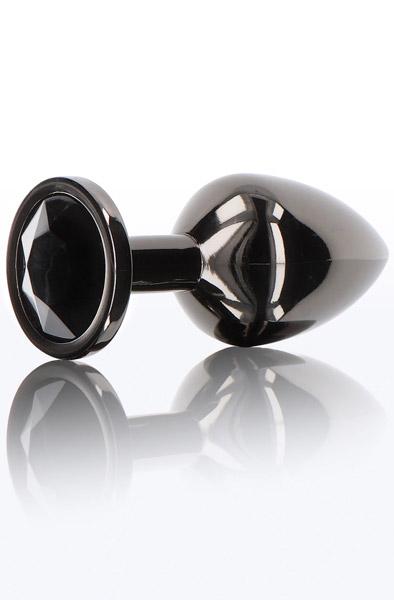 Butt Plug With Diamond Jewel Medium Analplugg metall