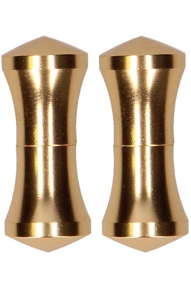Magnetic Nipple Clamps Balance Pin Gold Magnetiska bröstklämmor