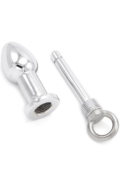 Open Anal Plug Small Analplugg metall