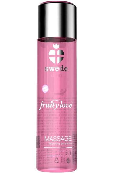 Fruity Love Massage Sparkling Strawberry Wine 60ml Massageolja