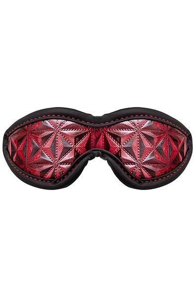 Diabolique Dark Eye Mask Red Ögonbindel