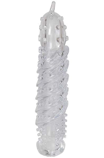Penis Sleeve With Stimulating Texture & Spikes Penisöverdrag