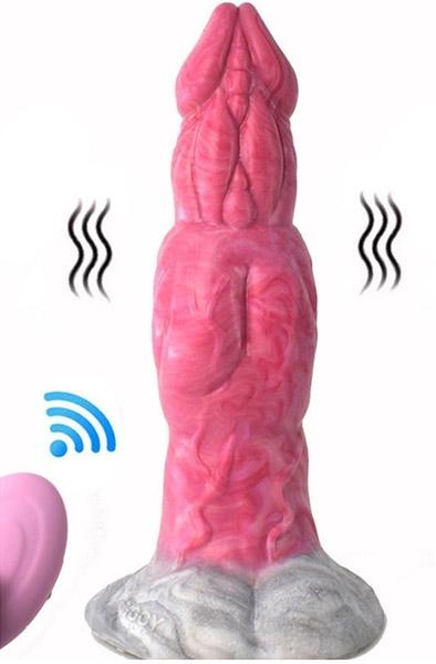 Monster Dildo Viby Fuzzy 22,5 cm Dragon dildo