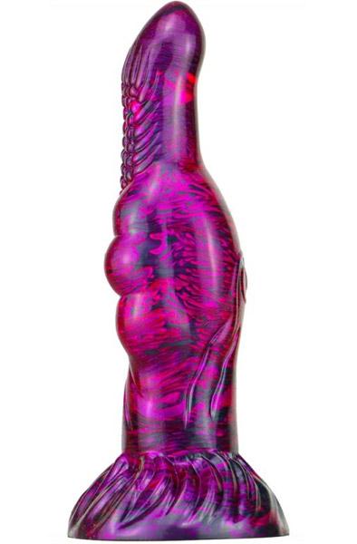 Metallic Fantasy Dildo Skurix Purple/Black 22 cm Dragon dildo