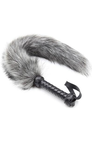 Correct Me Whip For Caress Grey 45 cm Piska för BDSM