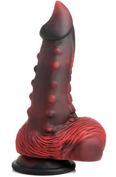 Lava Demon Thick Nubbed Silicone Dildo 19,8 cm Dragon dildo