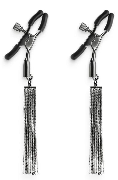 Bound Nipple Clamps D2 Gunmetal Bröstvårtsklämmor