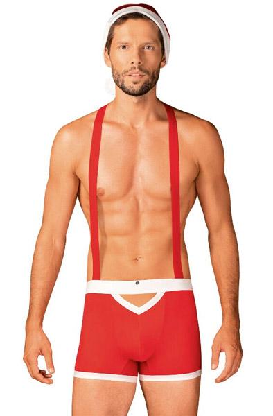 Obsessive Mr Claus Red S/M Kalsonger