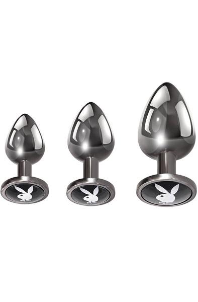 Playboy Pleasure 3 Ways Anal Plug Set Analpluggar paket