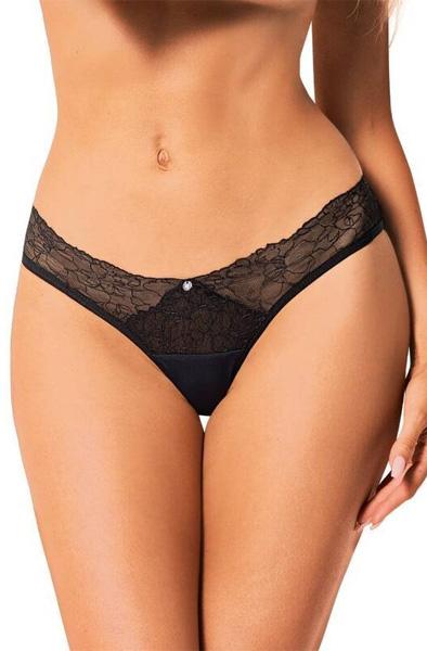 Obsessive Bella Rou Panties Black XS/S Trosa