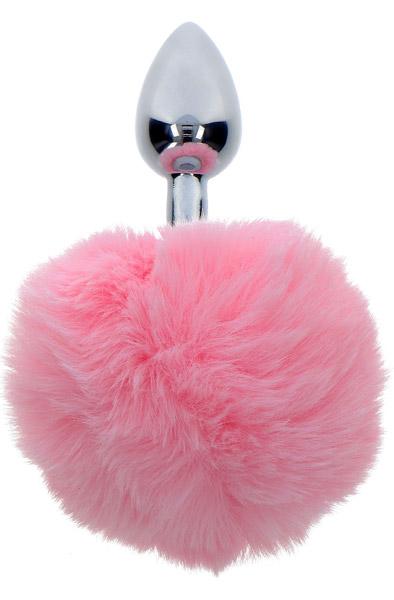 Taboom Bunnytail Buttplug Pink Analplugg med svans