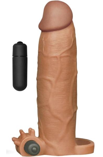 Lovetoy Pleasure X Tender Vibrating Penis Sleeve Penisförlängare/Sleeve med vibrator