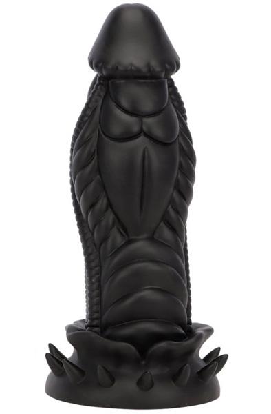 Darksil Allkus Dildo Black 25 cm Dragon dildo