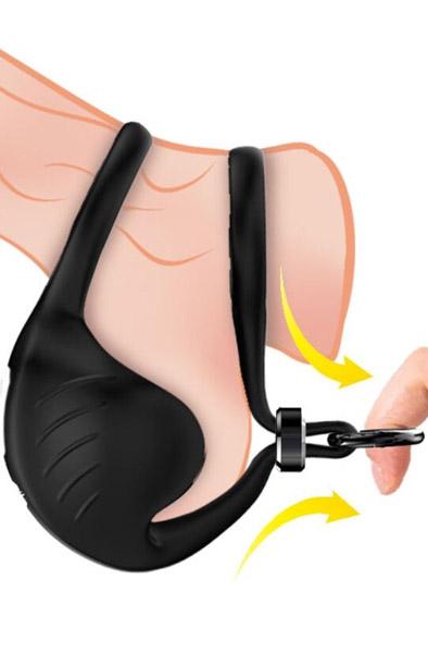 Manta Scrotum Vibrator Ring Pungvibrator