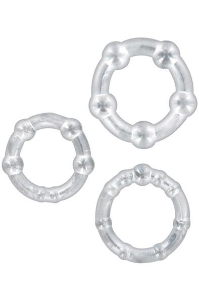 A.K.A Mr. Rock Hard 3 x C-Rings Penisringar paket