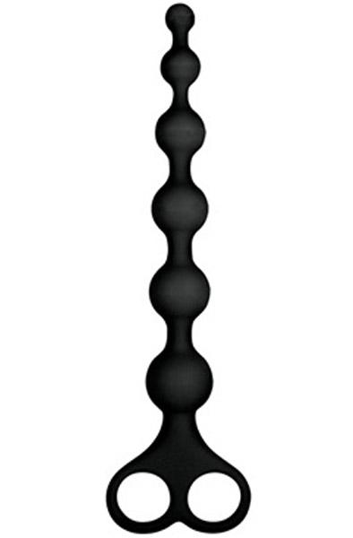 Arse Beads Silicone Black 26 cm Analkulor