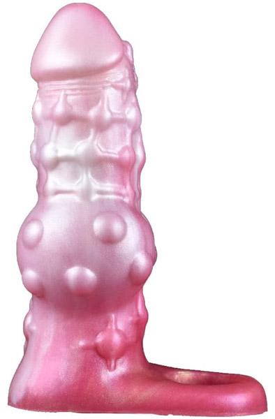 Pink Alien Fantasy Sleeve 18,2 cm Penisförlängare/Sleeve