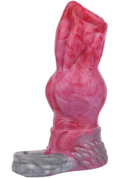Pink Alien Fantasy Sleeve Red 16,5 cm Penisförlängare/Sleeve