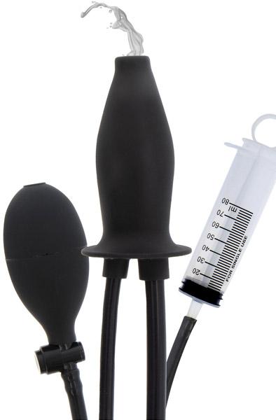 Extreme Inflatable Lubricating Plug Uppblåsbar analplugg