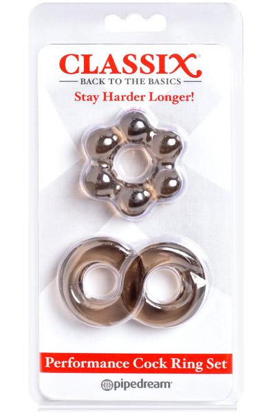 Classix Performace Cock Ring Set Penisringar paket