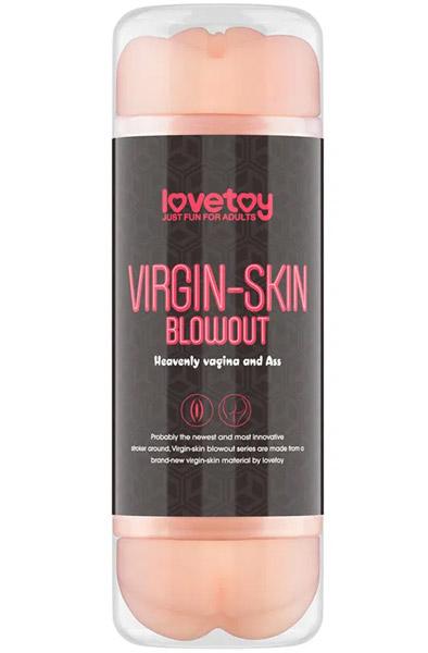 Virgin-Skin Double Blowout Vagina & Ass Stroker