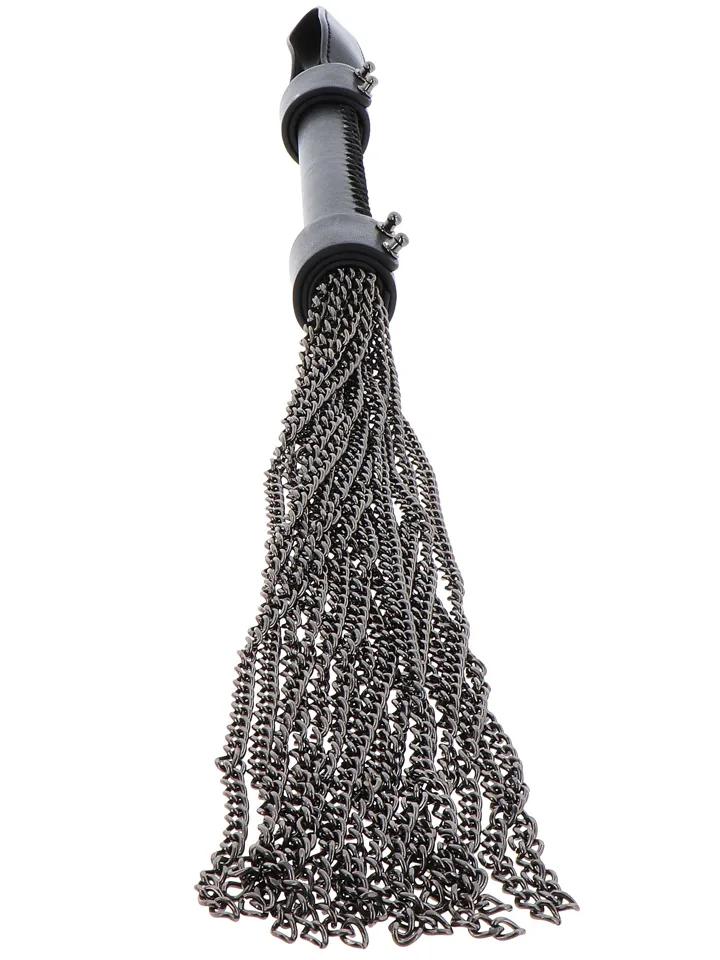 Masters Real Leather Chain Whip Piska