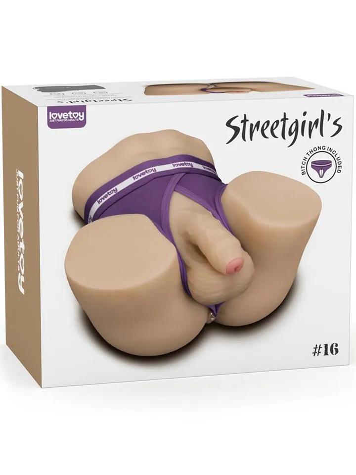 Streetgirls #16 With Dildo 4 kg Sexdocka