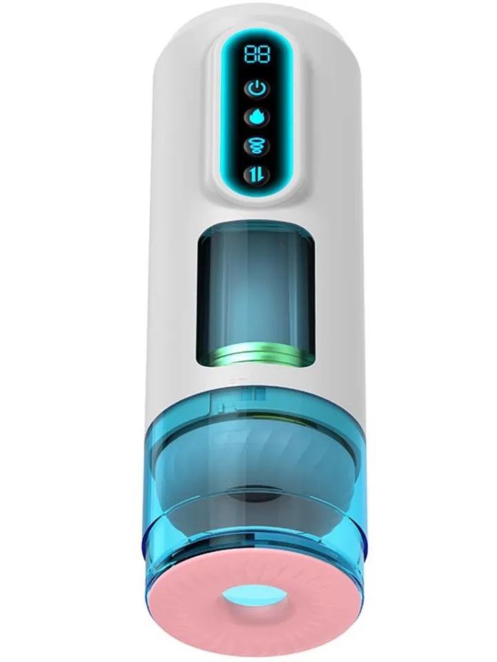 Deluxe Masturbator With Heating & Sucking Masturbator med motor