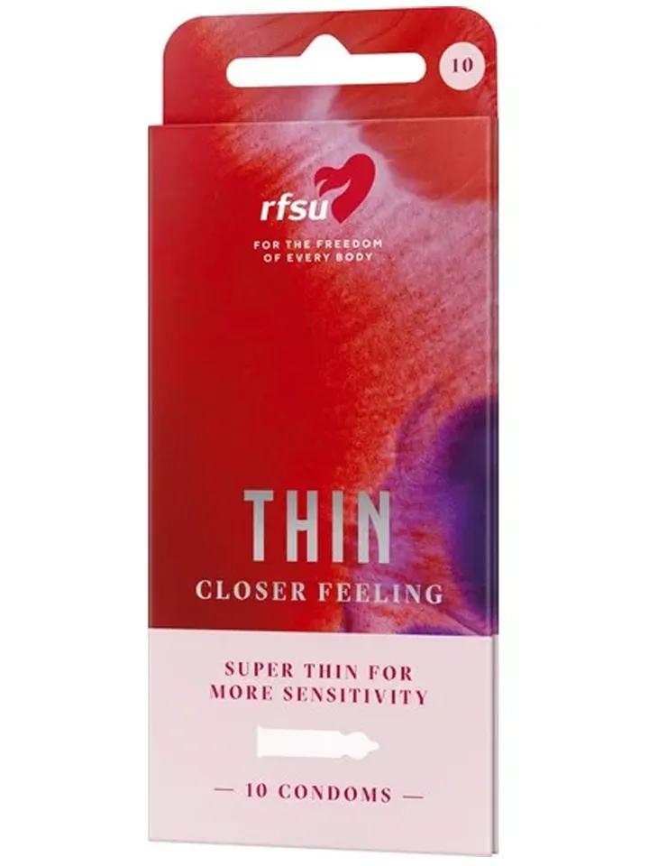 RFSU Thin Kondomer 10-pack Tunna kondomer