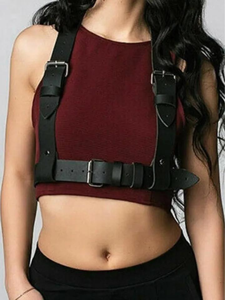 KinkHarness Xenia Harness Black Bondage sele