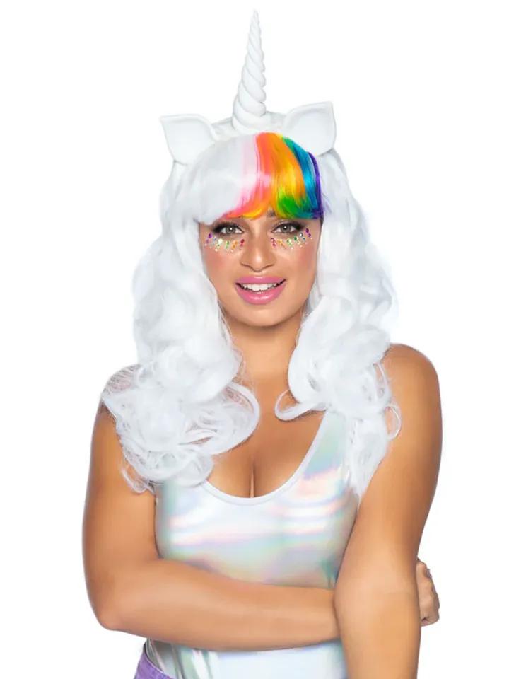 Leg Avenue Unicorn Wig Multicolor Peruk