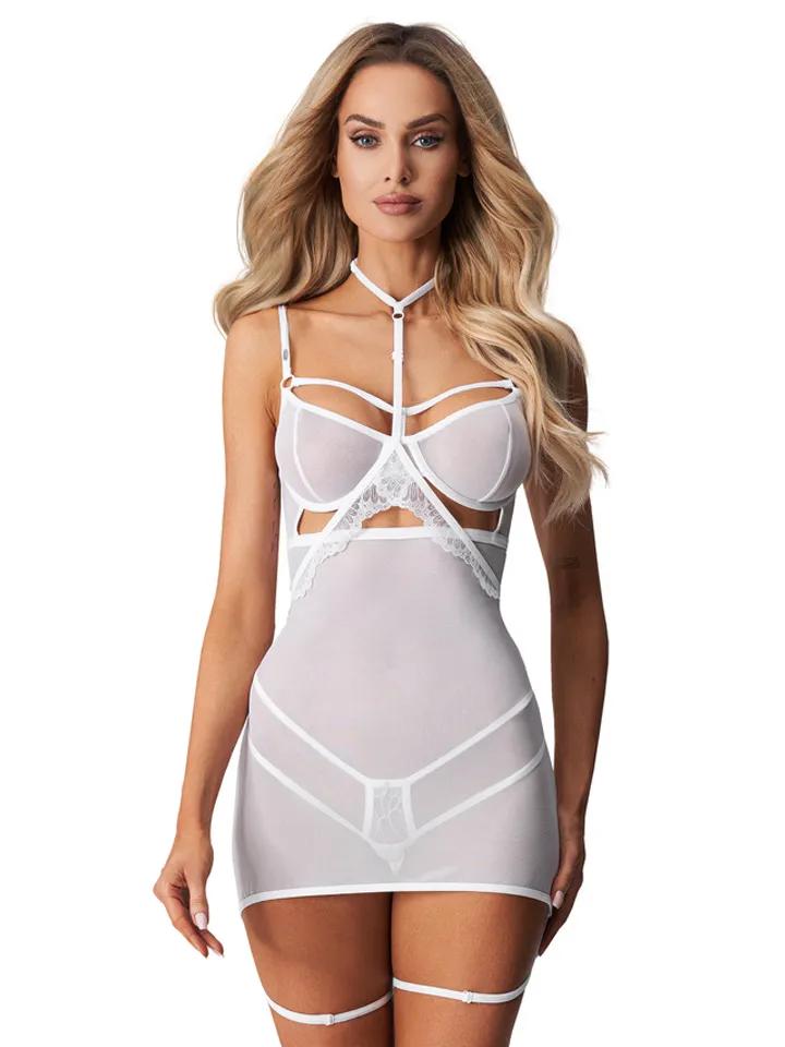 Obsessive Arrowel Chemise White S/M Chemise & Babydoll