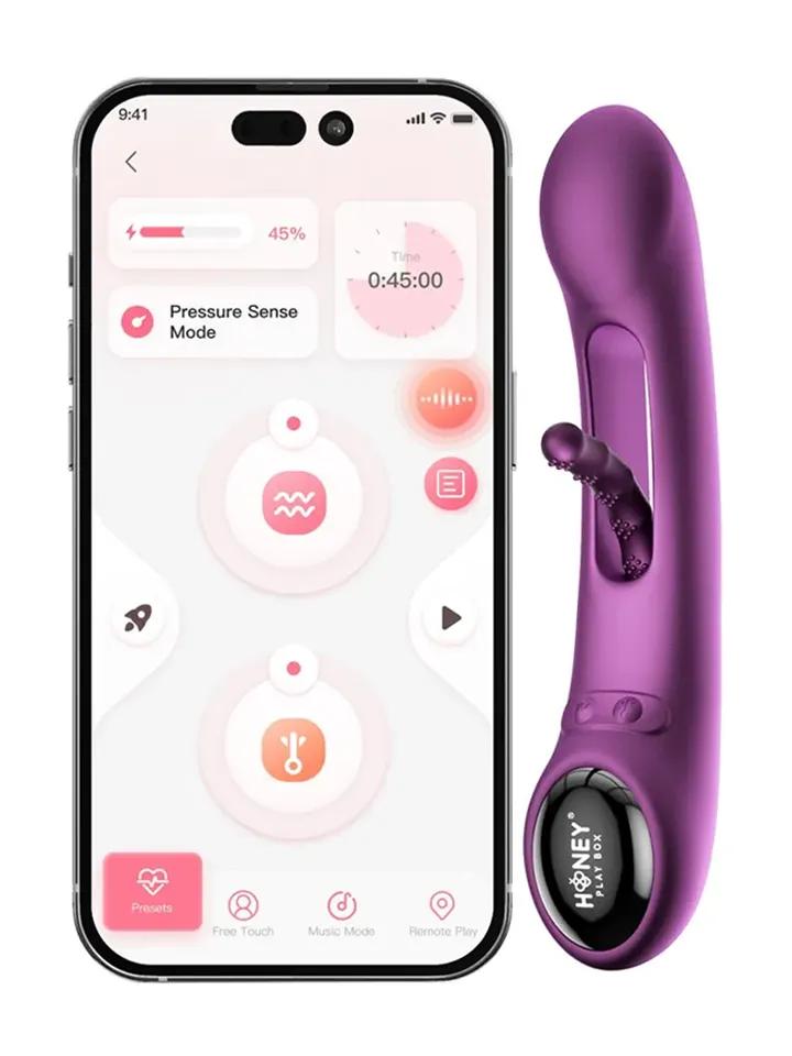 Pressure Sensing App-Controlled G-spot Vibrator Appstyrd vibrator