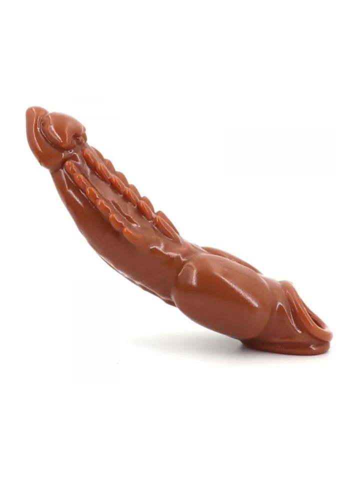 Baolik Vibrating Penis Sleeve 21 cm Penisförlängare/Sleeve med vibrator
