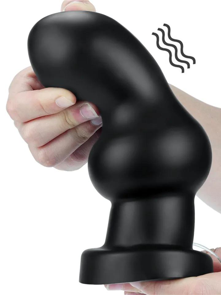 King Sized Vibrating Anal Rammer 18cm XL Buttplug