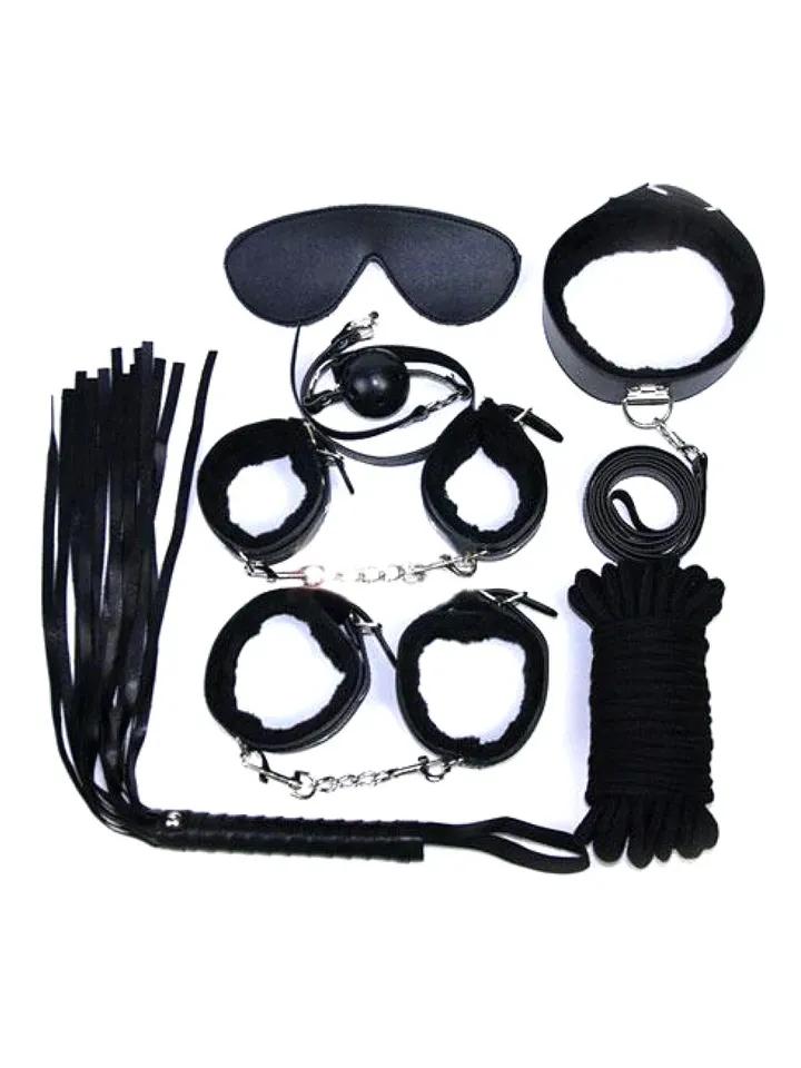 TOYZ4LOVERS Bondage Kit Black Bondage paket
