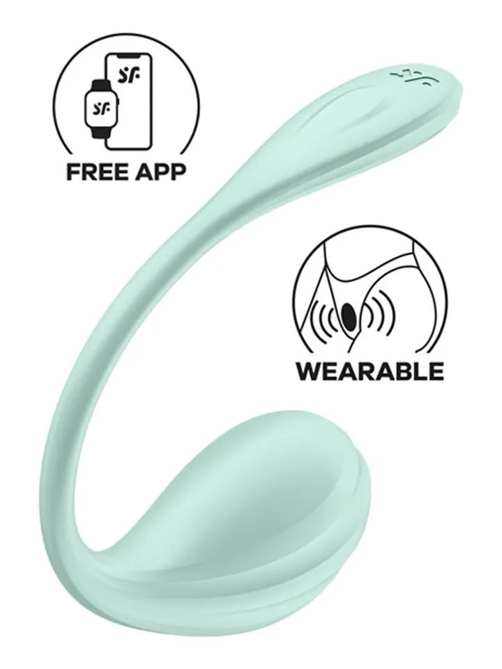 Satisfyer Smooth Petal App Vibrator Appstyrt vibrerande ägg