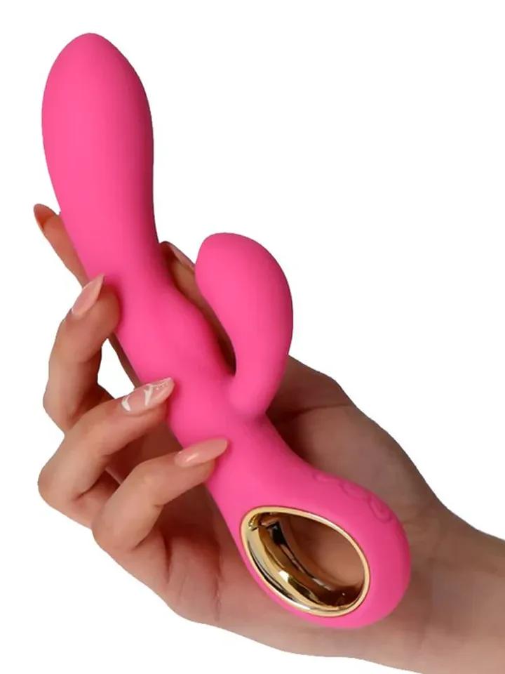 Vibrator Rabbit Handy G-Double Touch Grip Pink Rabbitvibrator