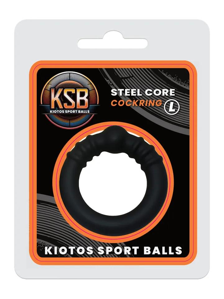 KSB Silicone Cockring With Steel-Core Large Penisring