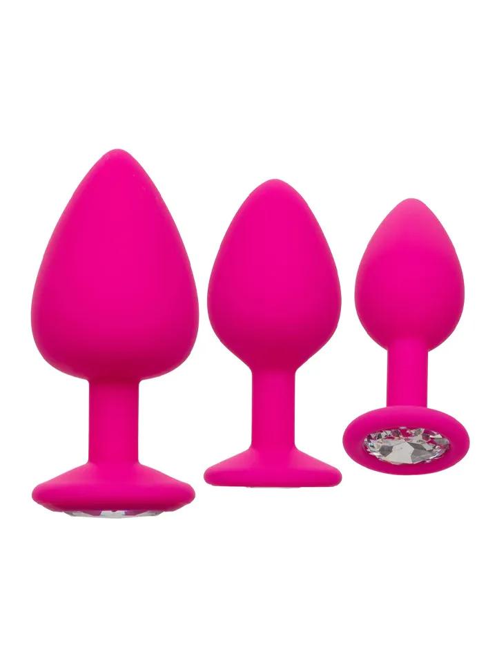 Cheeky Gems Anal Training Kit Pink Analpluggar paket