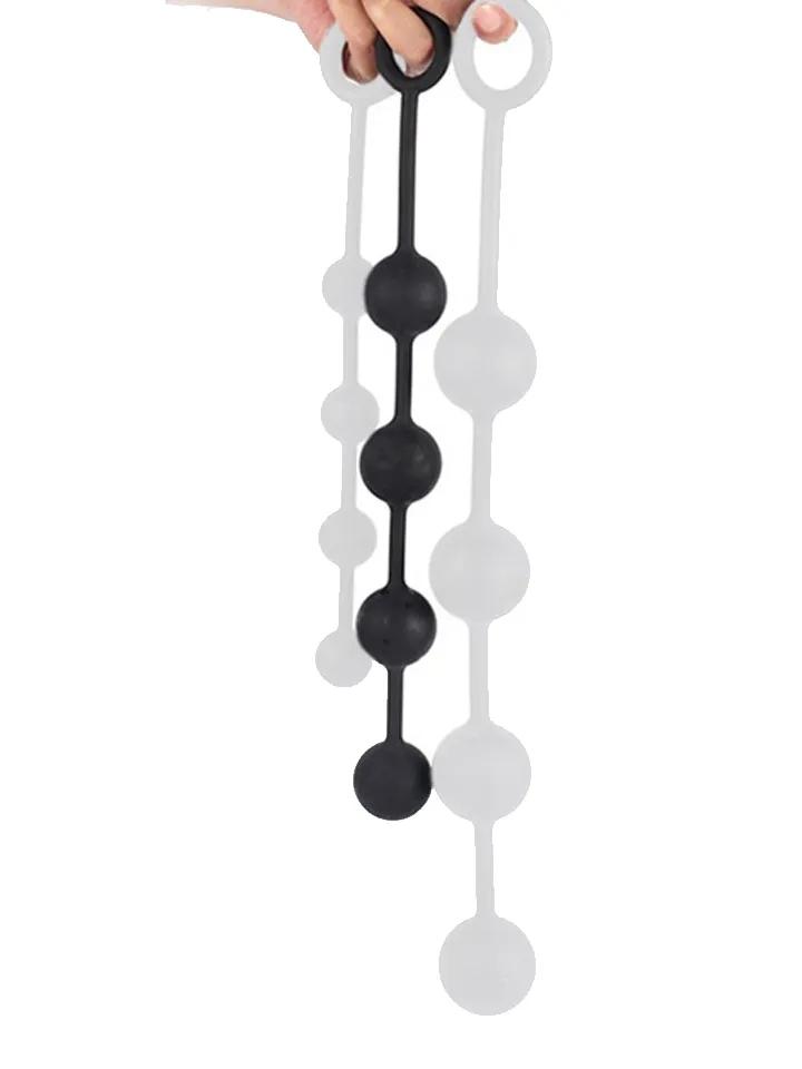 Silicone Anal Balls Quarty M 35 cm Grövre analkulor