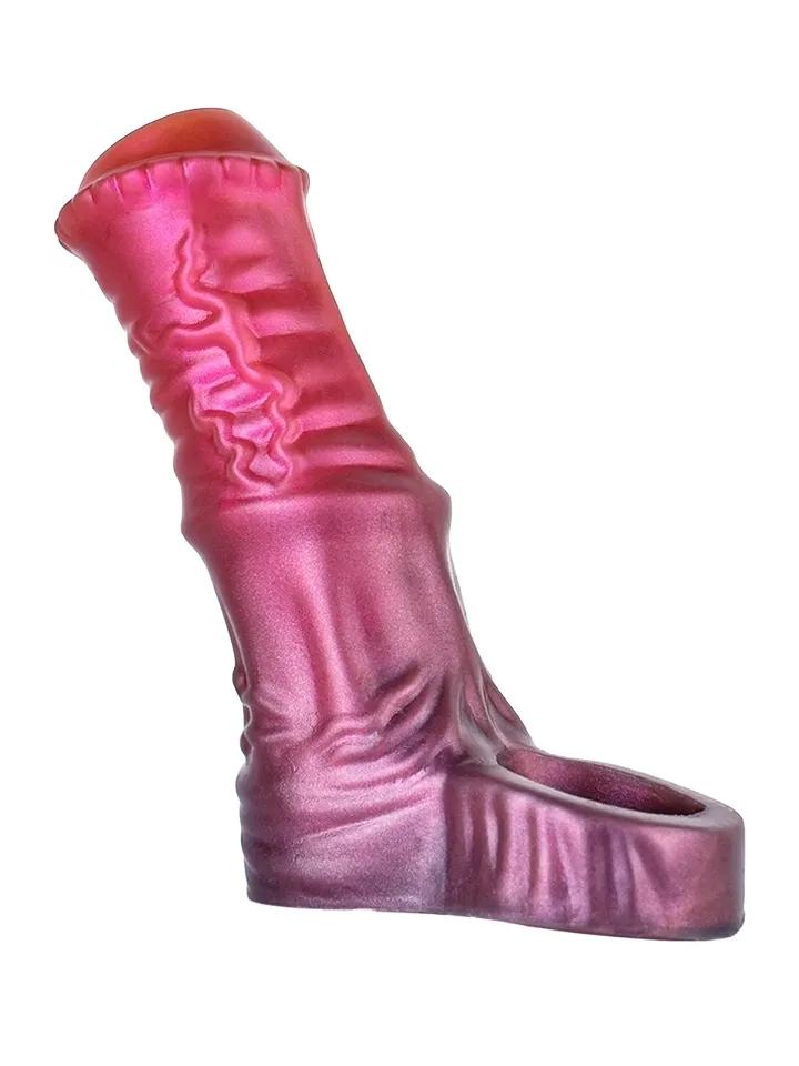 Pink Alien Manchon Orsse Medium Penisförlängare/Sleeve