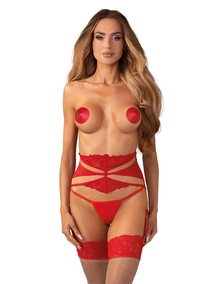 Obsessive Matildea Garter Belt XXL/XXXL Strumpebandshållare