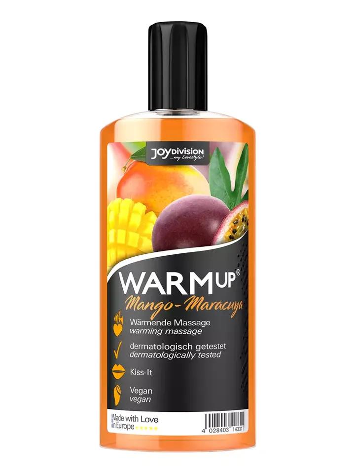 Joydivision Warm-up Massage Oil Mango & Maracuya 150ml Massageolja Mango Passionsfrukt