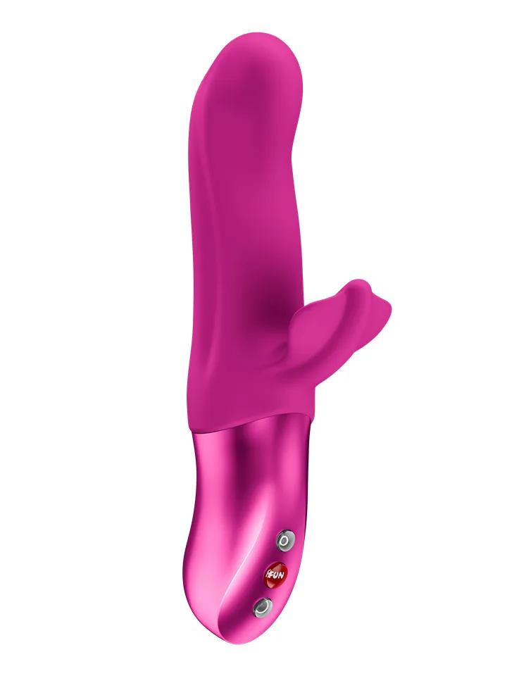 Fun Factory Bi Stronic Fusion Thrusting Rabbit Magenta Rabbitvibrator