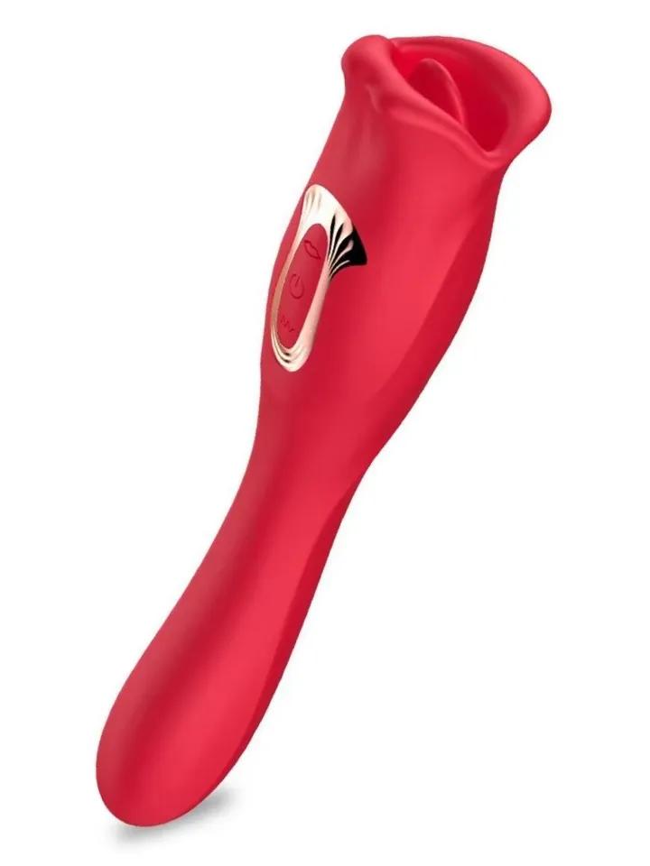 Big Mouth Rechargeable Lip Teasing Vibrator Klitorisvibrator