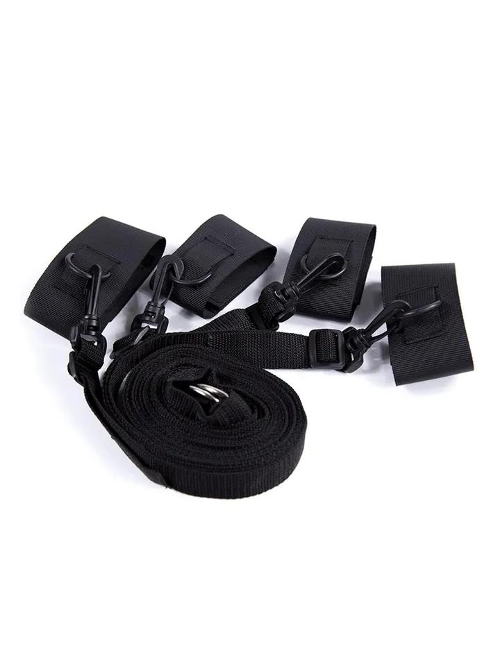 Nylon Velcro Bed Restraints With Plastic Hook Hand och fotbojor